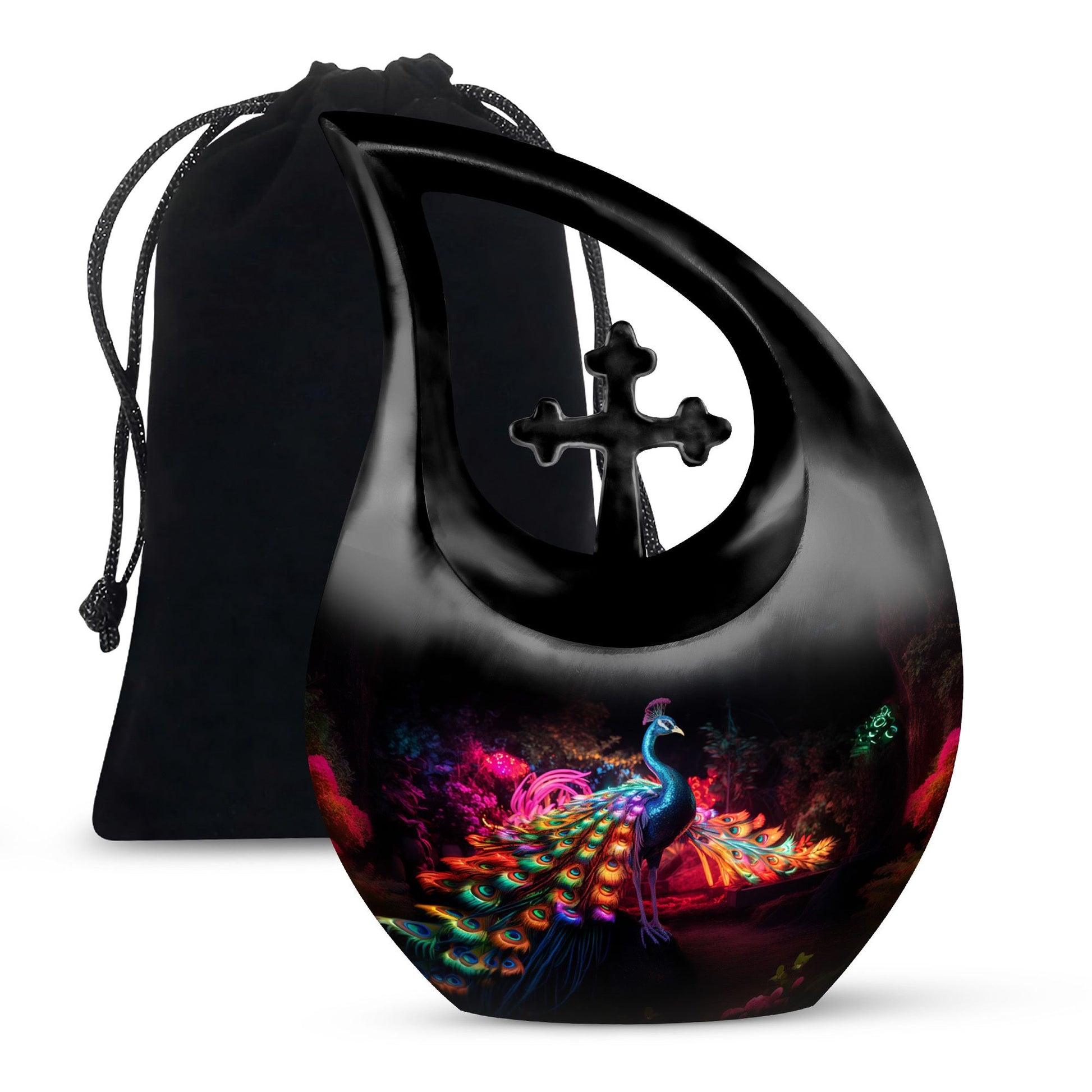 Peacock Urns For Ashes - Urn For Women & Men Urn