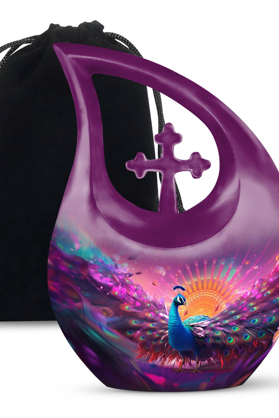 Peacock Urns For Ashes - Cremation Urns For Adult Ashes Women Urn