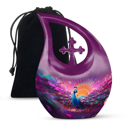 Peacock Urns For Ashes - Cremation Urns For Adult Ashes Women Urn