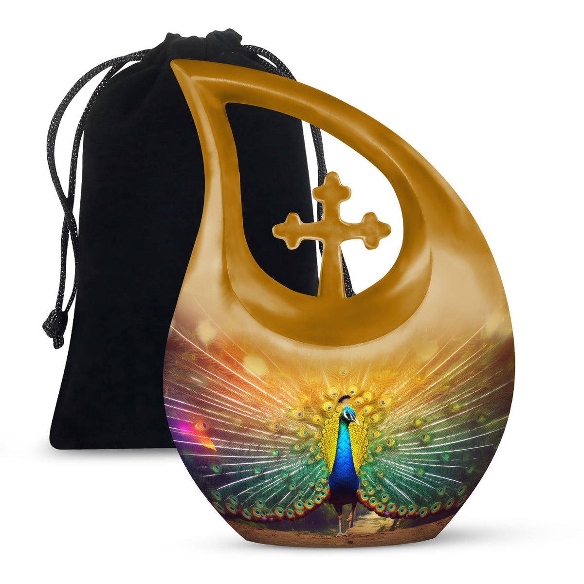 Peacock Urns For Ashes - Cremation Urns For Ashes For Women Urn