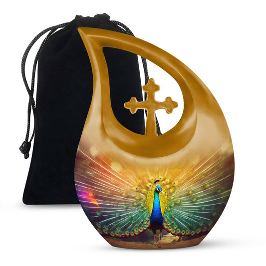 Peacock Urns For Ashes - Cremation Urns For Ashes For Women Urn