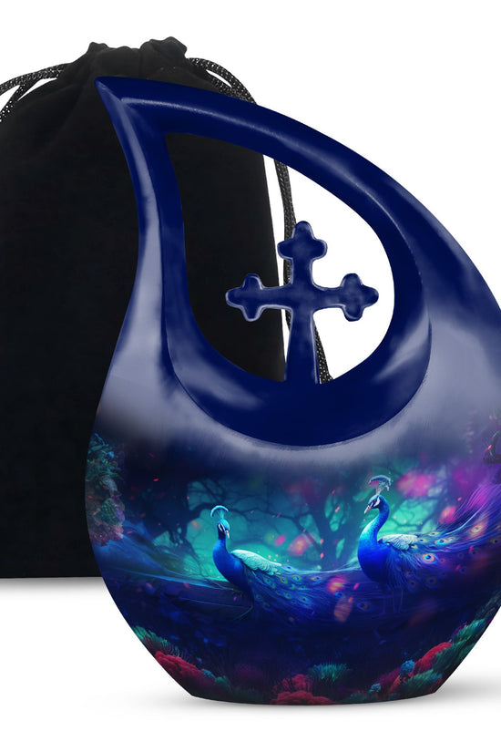 Peacock Urns For Ashes - Urn For Human Ashes Adult Women Urn