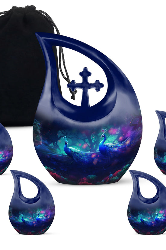 Peacock Urns For Ashes - Urn For Human Ashes Adult Women Urn