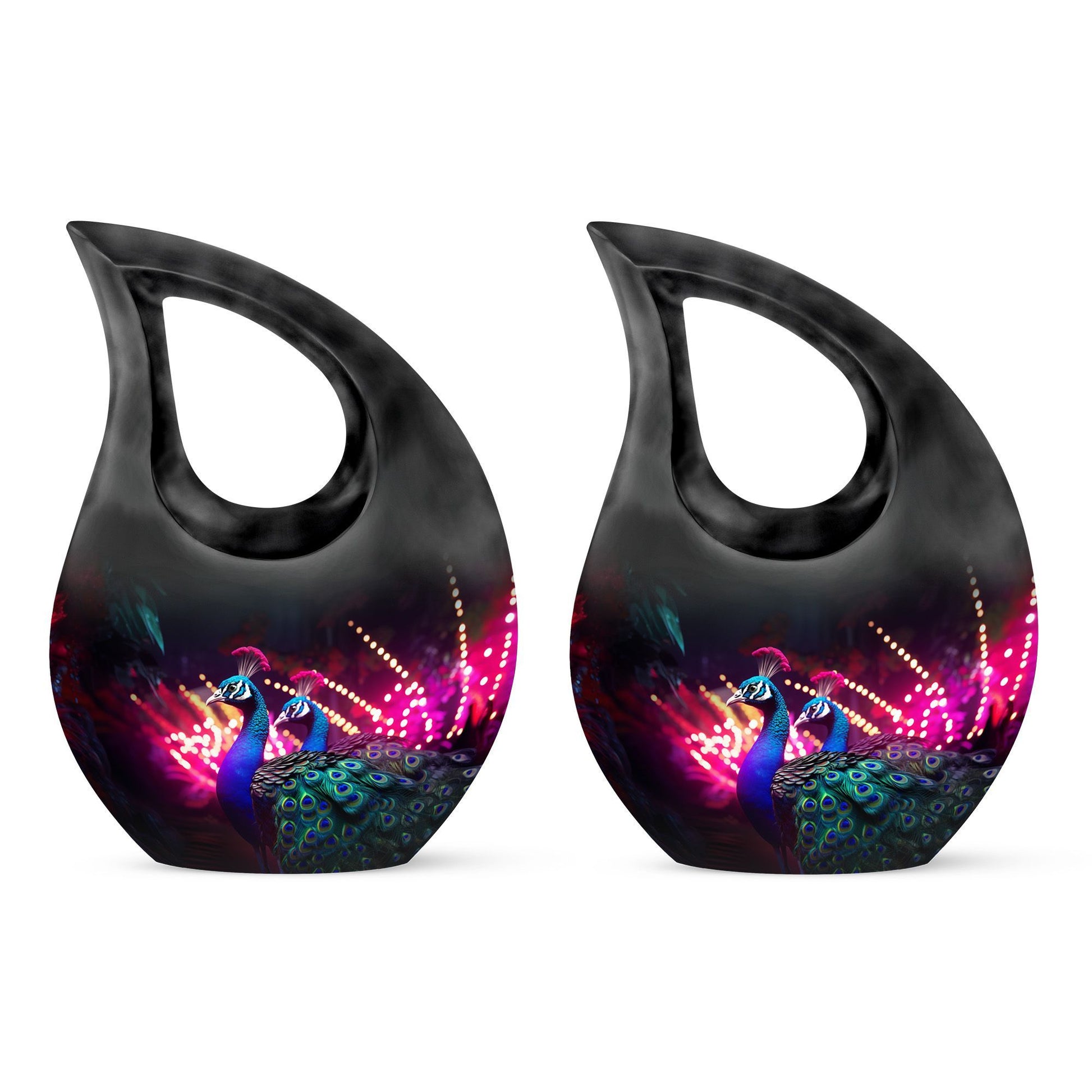 Peacock Urns For Ashes - Adult Urns For Men & Women Urn