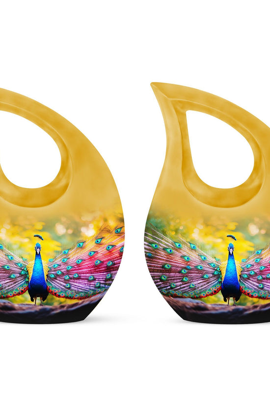 Peacock Urns For Ashes - Funeral Urns For Men Urn