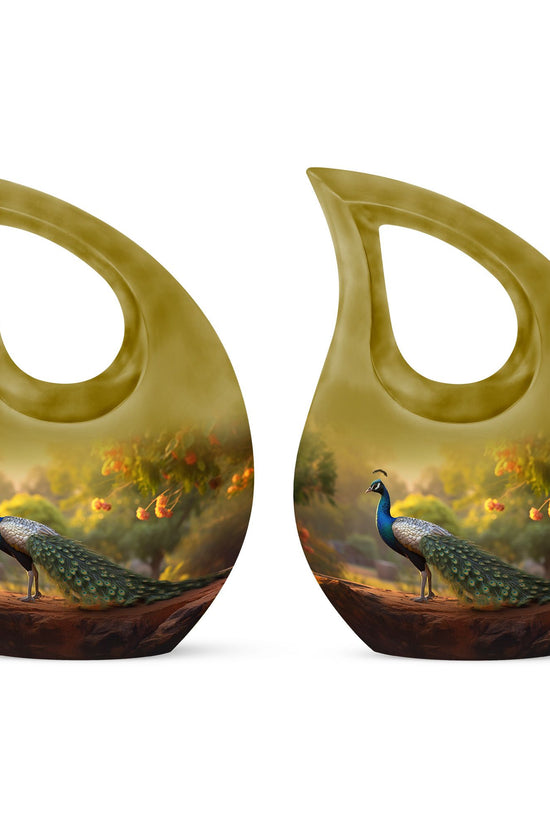 Peacock Urns For Ashes - Urns For Human Ashes Women Urn