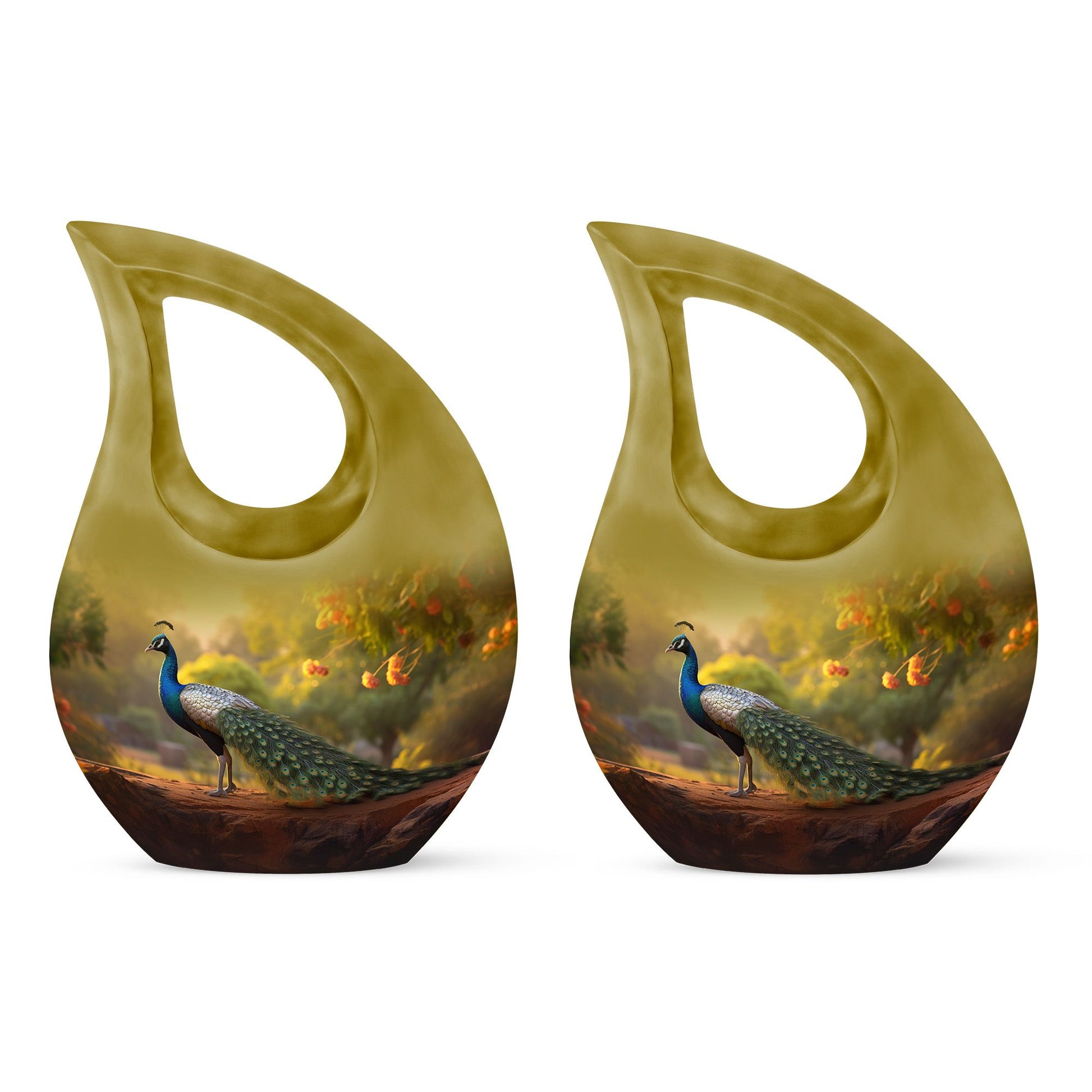 Peacock Urns For Ashes - Urns For Human Ashes Women Urn