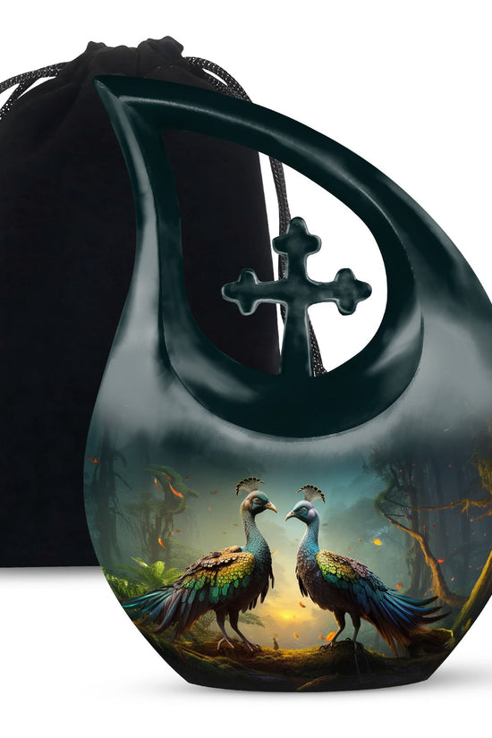 Peacock Urns For Ashes - Burial Urns Urn For Ashes For Women Urn