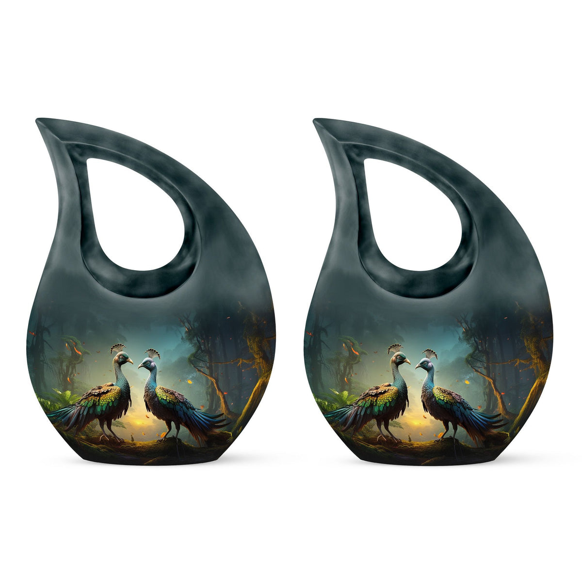 Peacock Urns For Ashes - Burial Urns Urn For Ashes For Women Urn