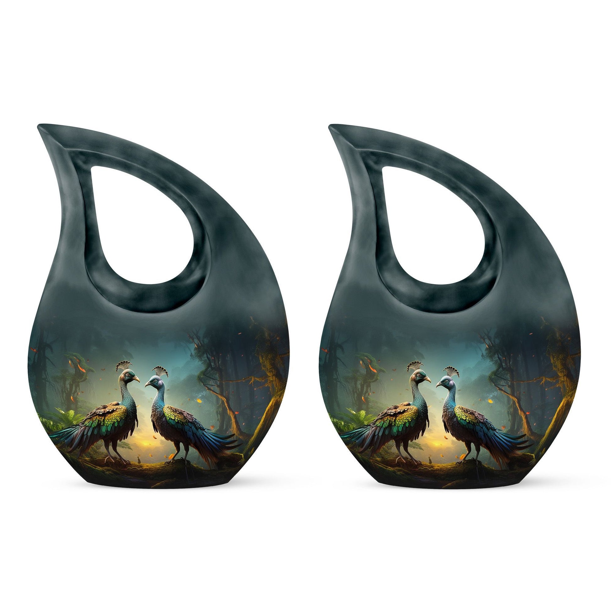 Peacock Urns For Ashes - Burial Urns Urn For Ashes For Women Urn