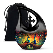 Peacock Urns For Ashes - Urn For Human Ashes Adult Men Urn