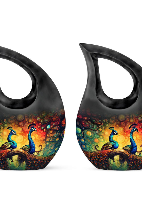 Peacock Urns For Ashes - Urn For Human Ashes Adult Men Urn