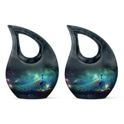 Peacock Urns For Ashes - Mens Urns For Human Ashes Urn