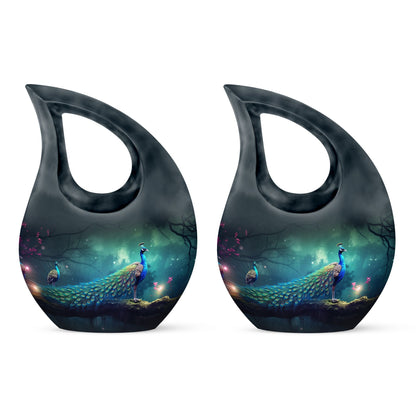 Peacock Urns For Ashes - Mens Urns For Human Ashes Urn