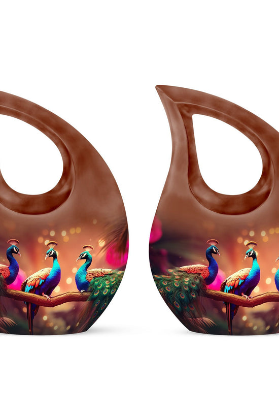 Peacock Urns For Ashes - Funeral Urns Men Urn