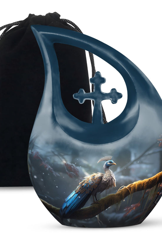 Peacock Urns For Ashes - Funeral Urns Women Urn