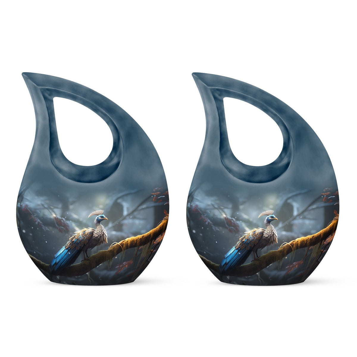 Peacock Urns For Ashes - Funeral Urns Women Urn