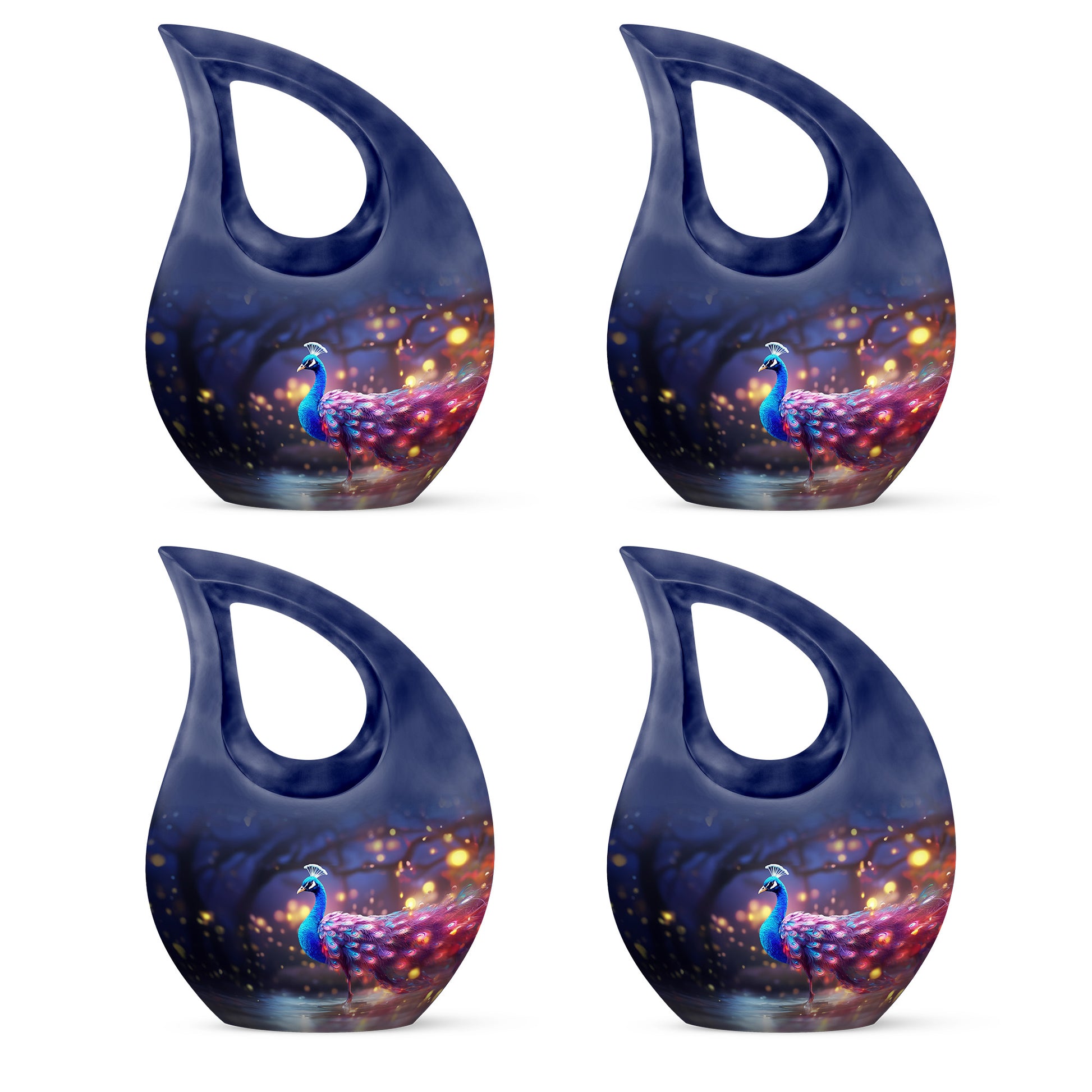 Peacock Urns For Ashes - Cremation Urn Women Urn