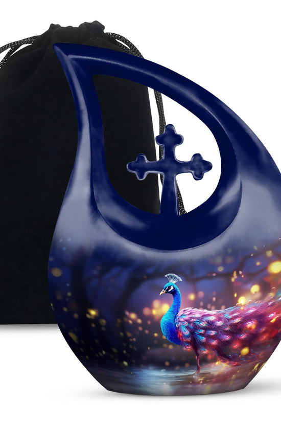 Peacock Urns For Ashes - Cremation Urn Women Urn