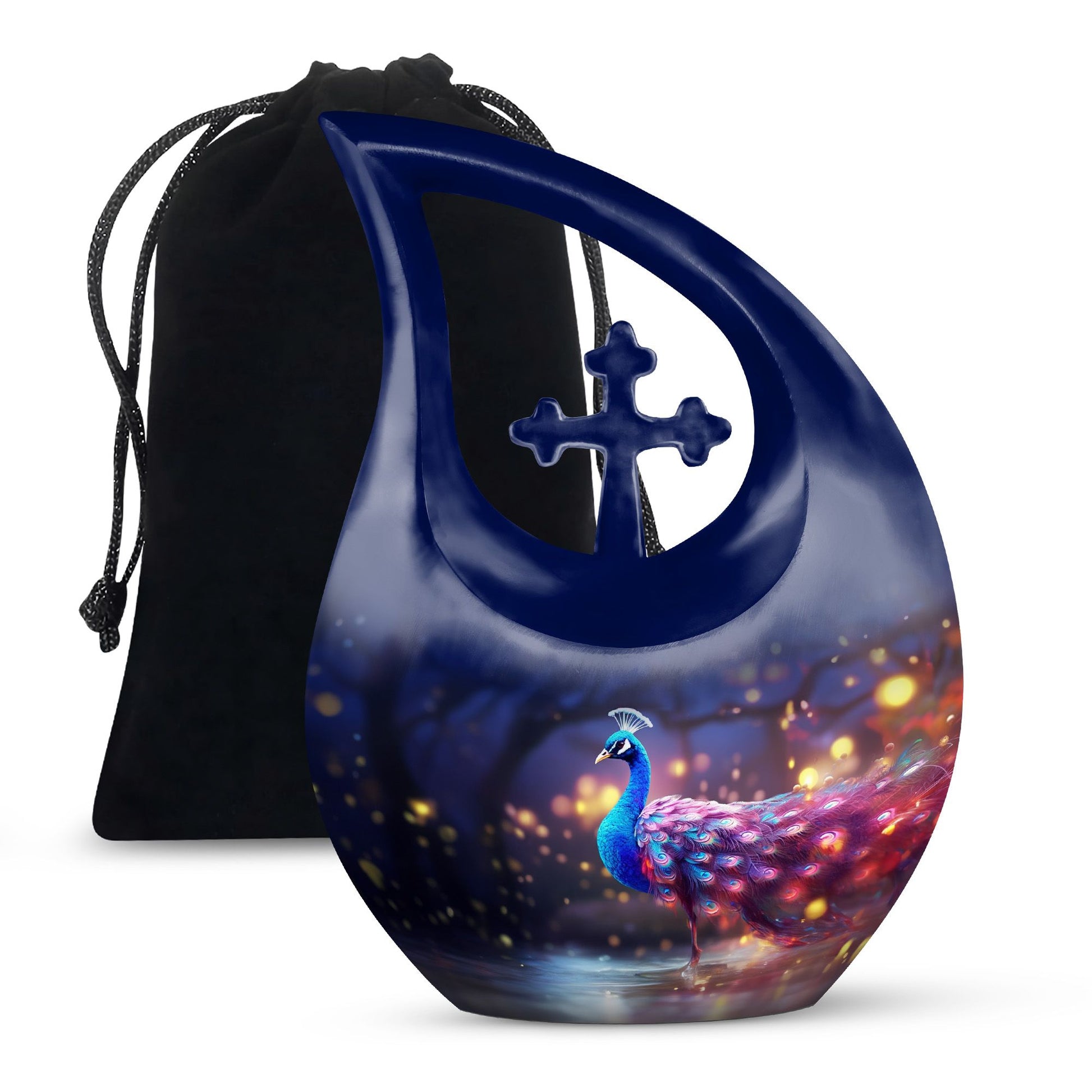 Peacock Urns For Ashes - Cremation Urn Women Urn