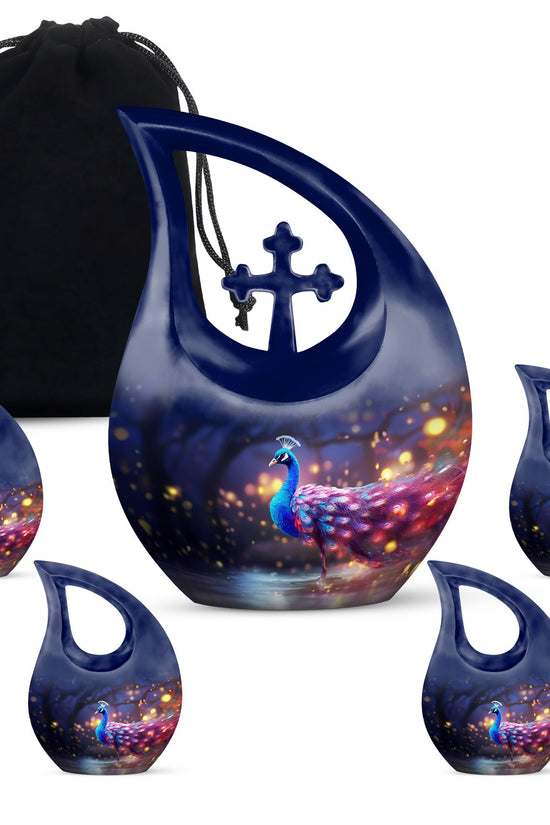 Peacock Urns For Ashes - Cremation Urn Women Urn