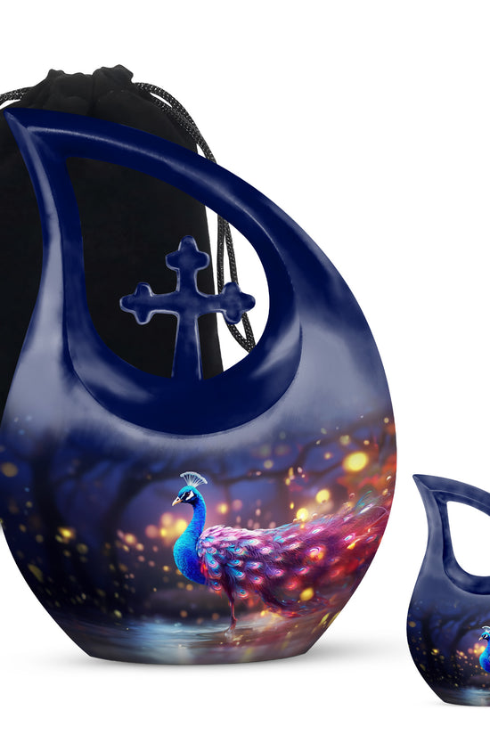 Peacock Urns For Ashes - Cremation Urn Women Urn