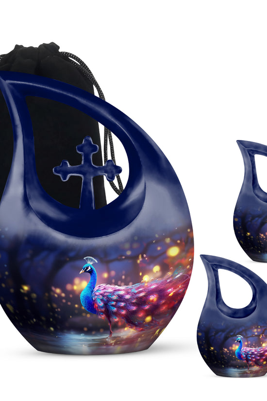 Peacock Urns For Ashes - Cremation Urn Women Urn