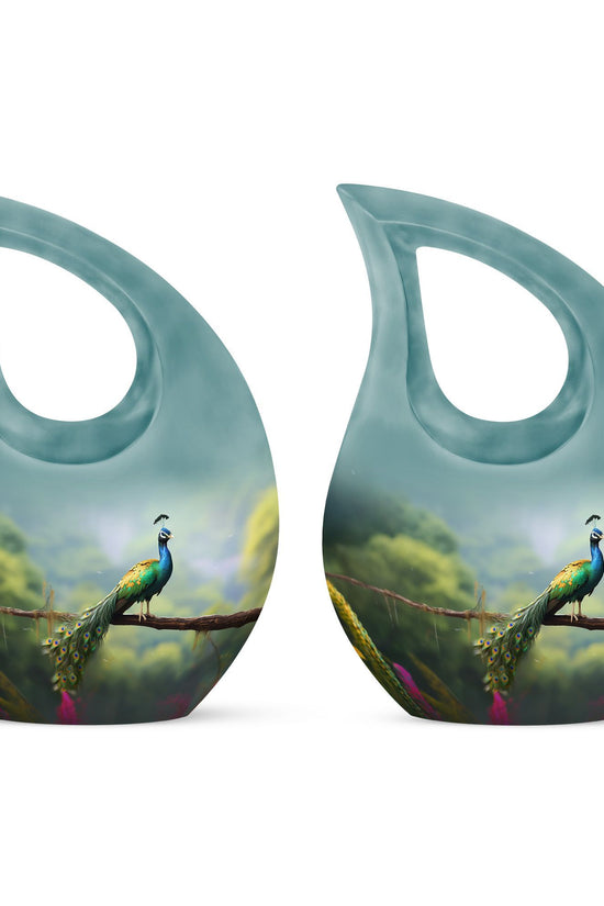 Peacock Urns For Ashes - Cremation Urn Men Urn