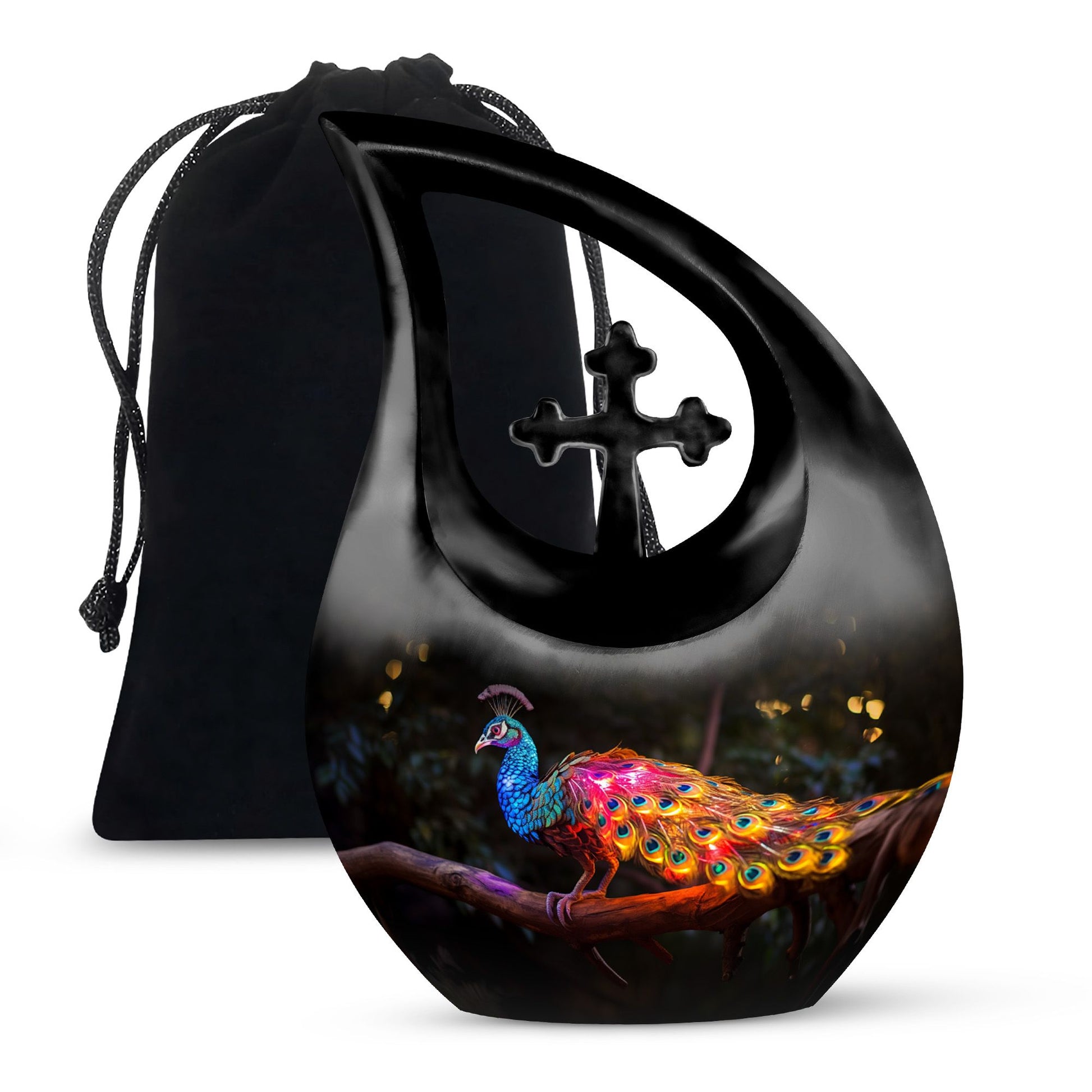 Peacock Urns For Ashes - Cremation Urns Women Urn