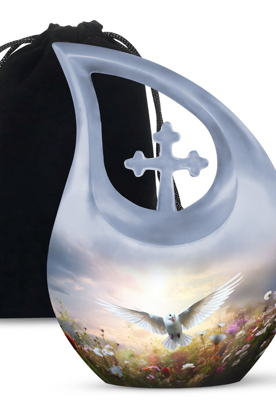 Dove Bird Urns For Ashes - Tiny Urns For Women & Men Urn
