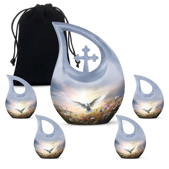 Dove Bird Urns For Ashes - Tiny Urns For Women & Men Urn