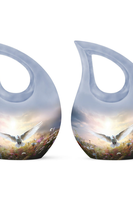Dove Bird Urns For Ashes - Tiny Urns For Women & Men Urn