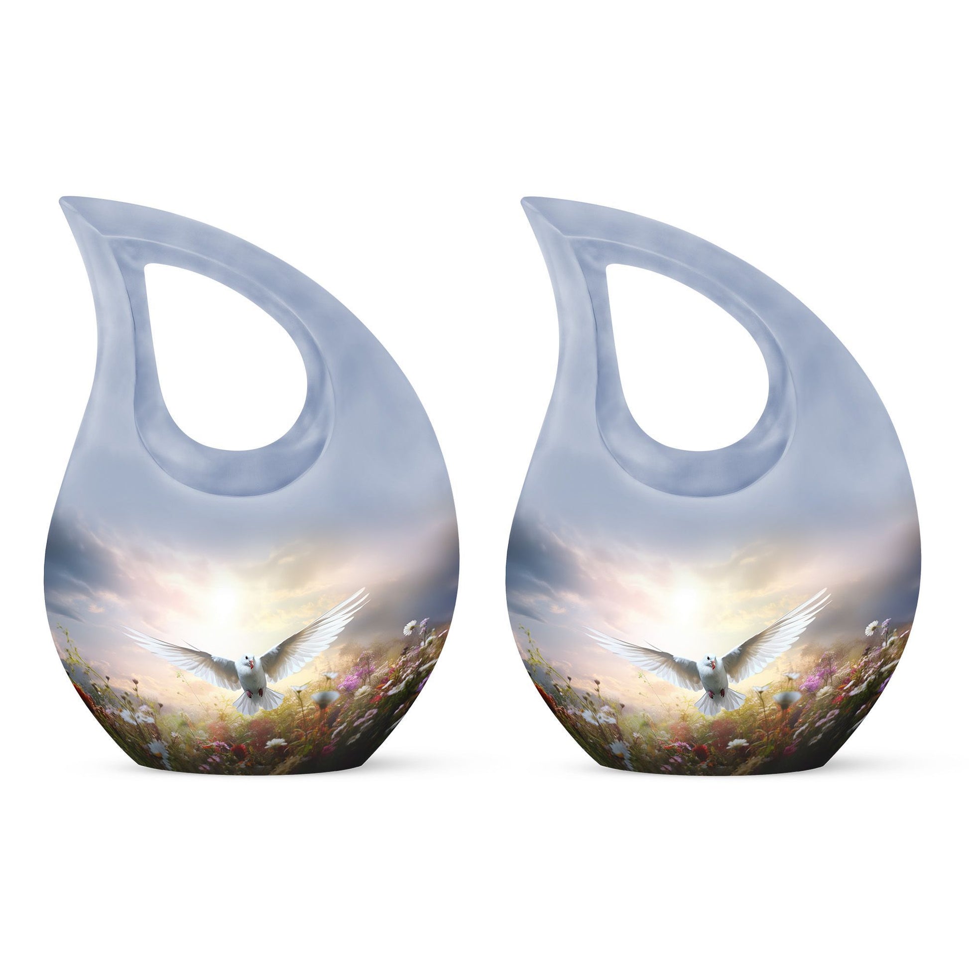 Dove Bird Urns For Ashes - Tiny Urns For Women & Men Urn