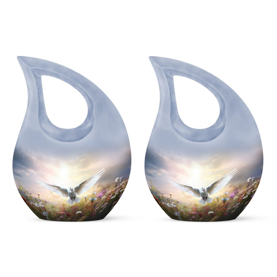 Dove Bird Urns For Ashes - Tiny Urns For Women & Men Urn