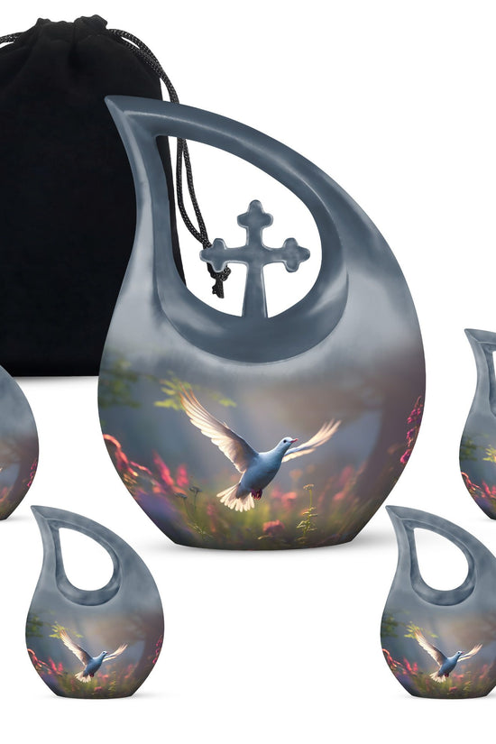 Dove Bird Urns For Ashes - Urn For Adult Male & Female Urn
