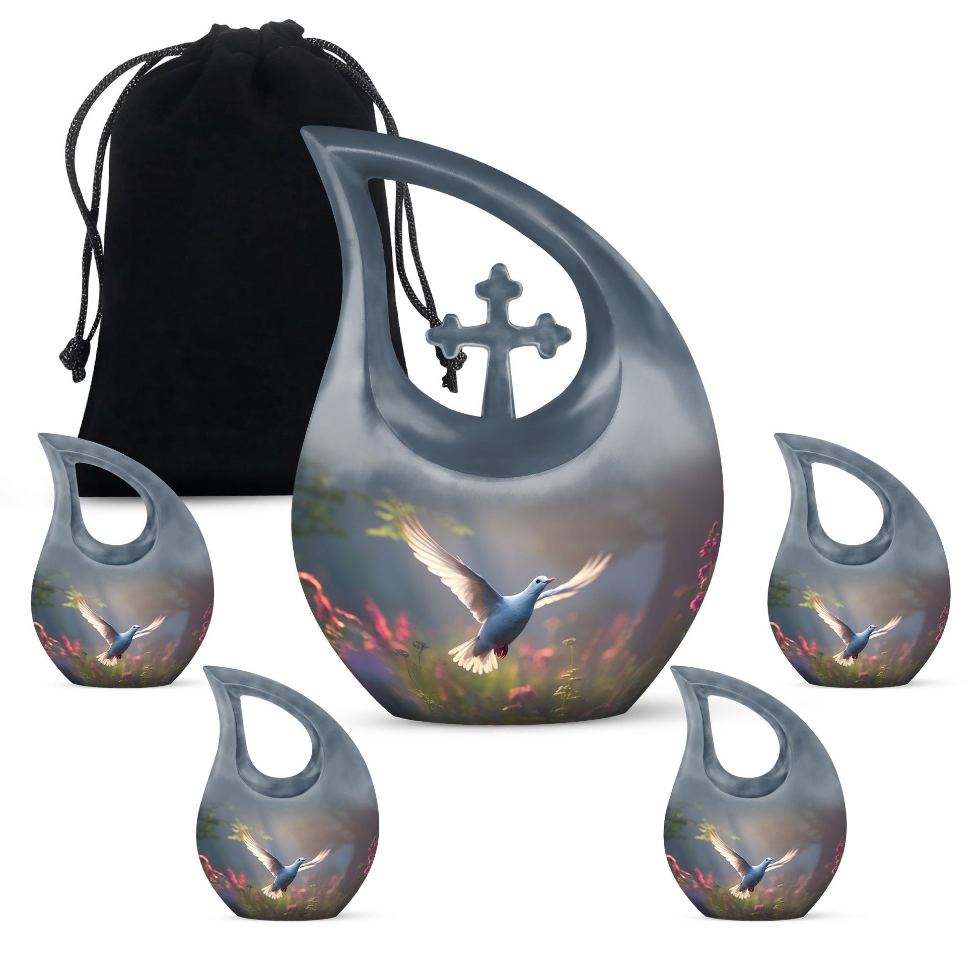 Dove Bird Urns For Ashes - Urn For Adult Male & Female Urn