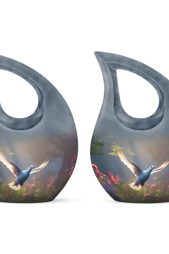 Dove Bird Urns For Ashes - Urn For Adult Male & Female Urn