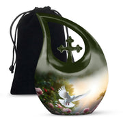 Dove Bird Memorial Urn For Ashes Beautiful Cremation Urn For Burial