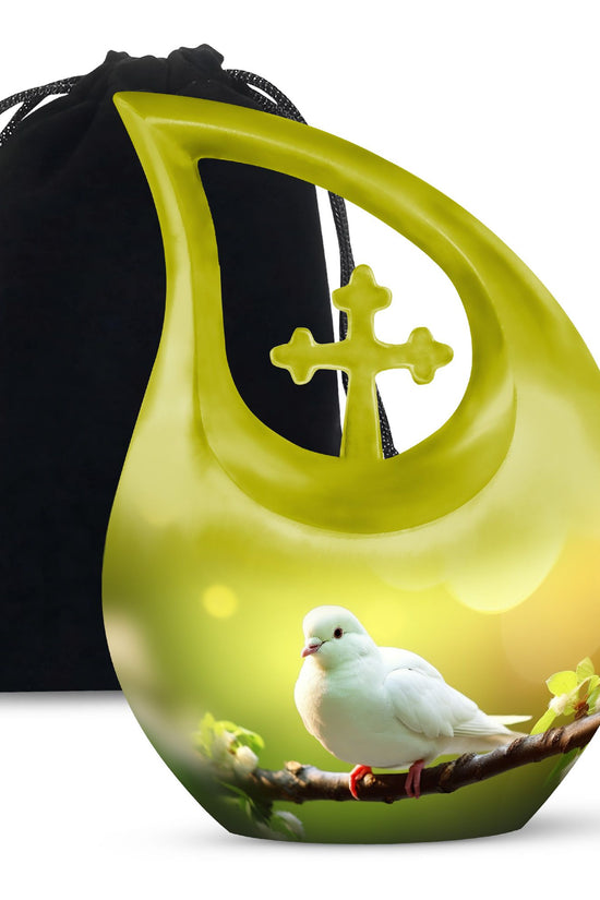 Dove Bird Urns For Ashes - Beautiful Urns Women Urn