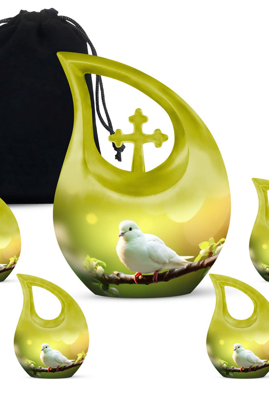 Dove Bird Urns For Ashes - Beautiful Urns Women Urn