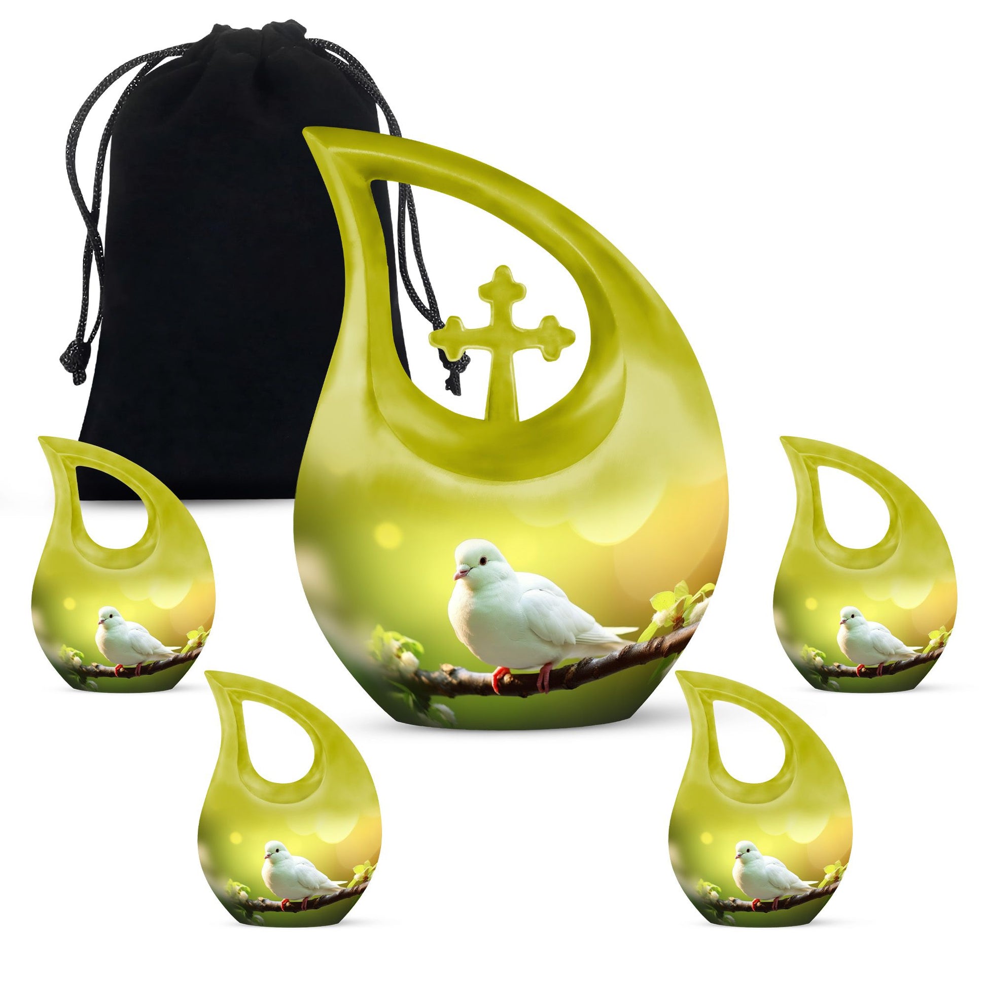 Dove Bird Urns For Ashes - Beautiful Urns Women Urn