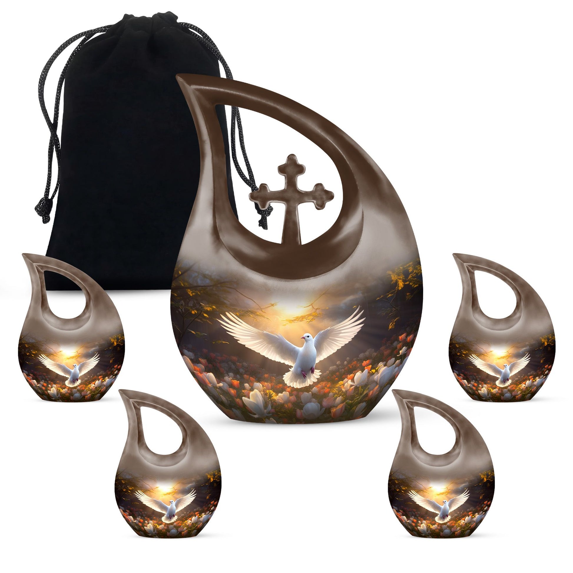 Dove Bird Urns For Ashes - Urns Women Human Ashes Urn