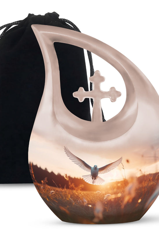 Dove Bird Urns For Ashes - Men Urns For Human Ashes Urn