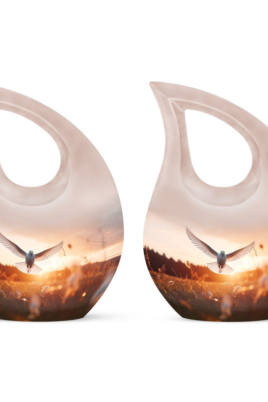 Dove Bird Urns For Ashes - Men Urns For Human Ashes Urn