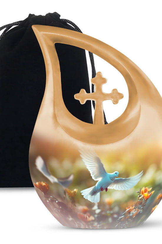 Dove Bird Urns For Ashes - Urn For Ashes Adult Male Urn