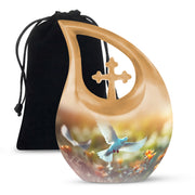 Peaceful Dove Funeral Urn - Nature Inspired Cremation Urn For Adult Ashes