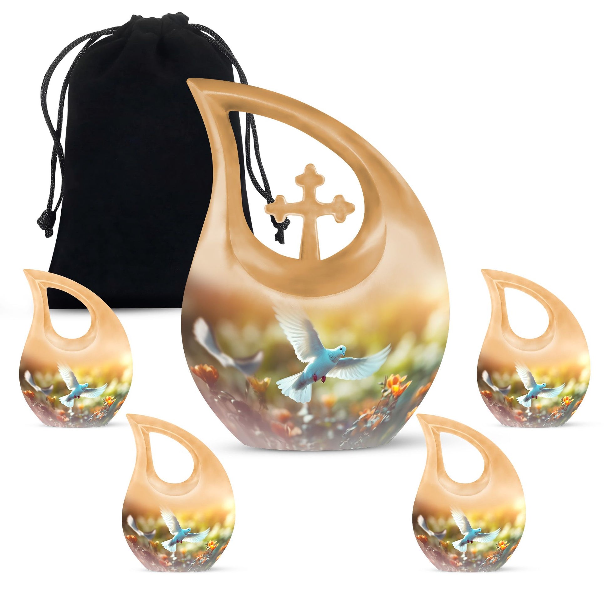 Dove Bird Urns For Ashes - Urn For Ashes Adult Male Urn