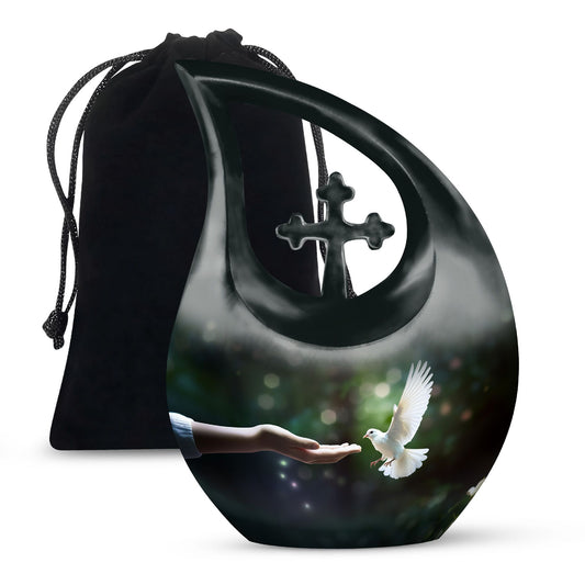 Dove Bird Urns For Ashes - Small Urn For Ashes Adult Male Urn