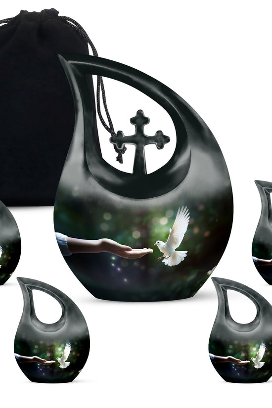 Dove Bird Urns For Ashes - Small Urn For Ashes Adult Male Urn