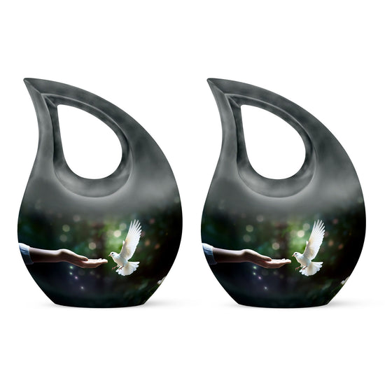 Dove Bird Urns For Ashes - Small Urn For Ashes Adult Male Urn